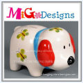 Direct Factory Produce Wholesale Decor Gift Art Ceramic Dog Toy Coin Bank